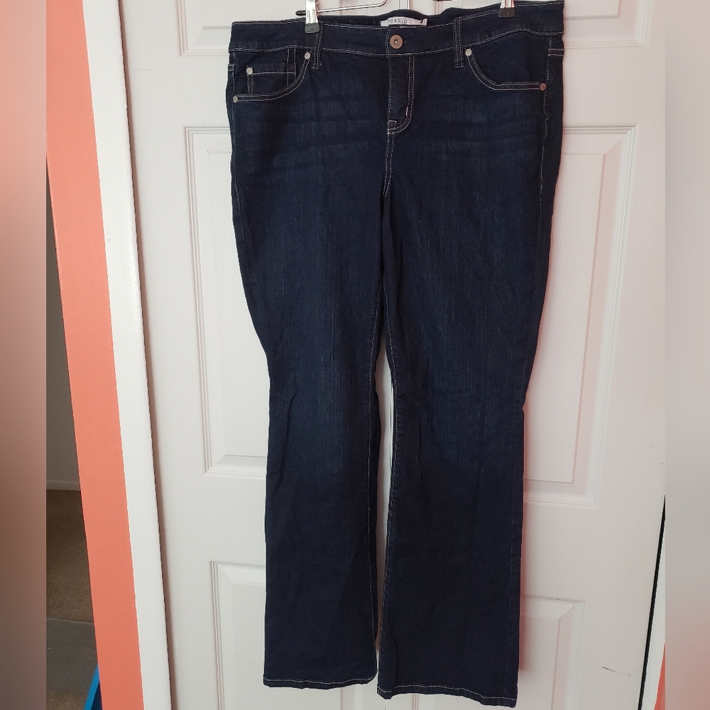 Torrid Dark Indigo Boot Cut Jeans Sz 18